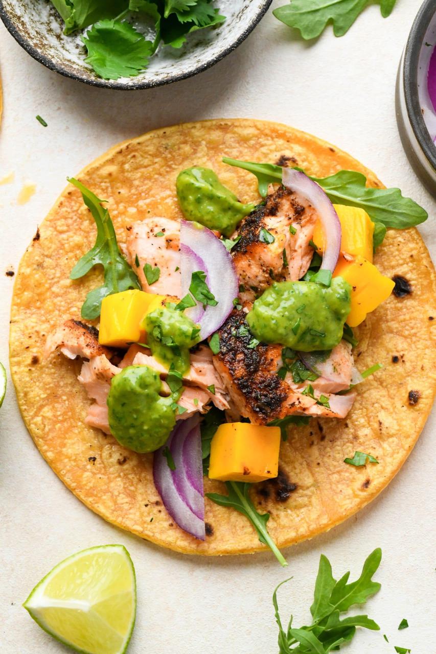 How to make Caramelized Balsamic Salmon Tacos