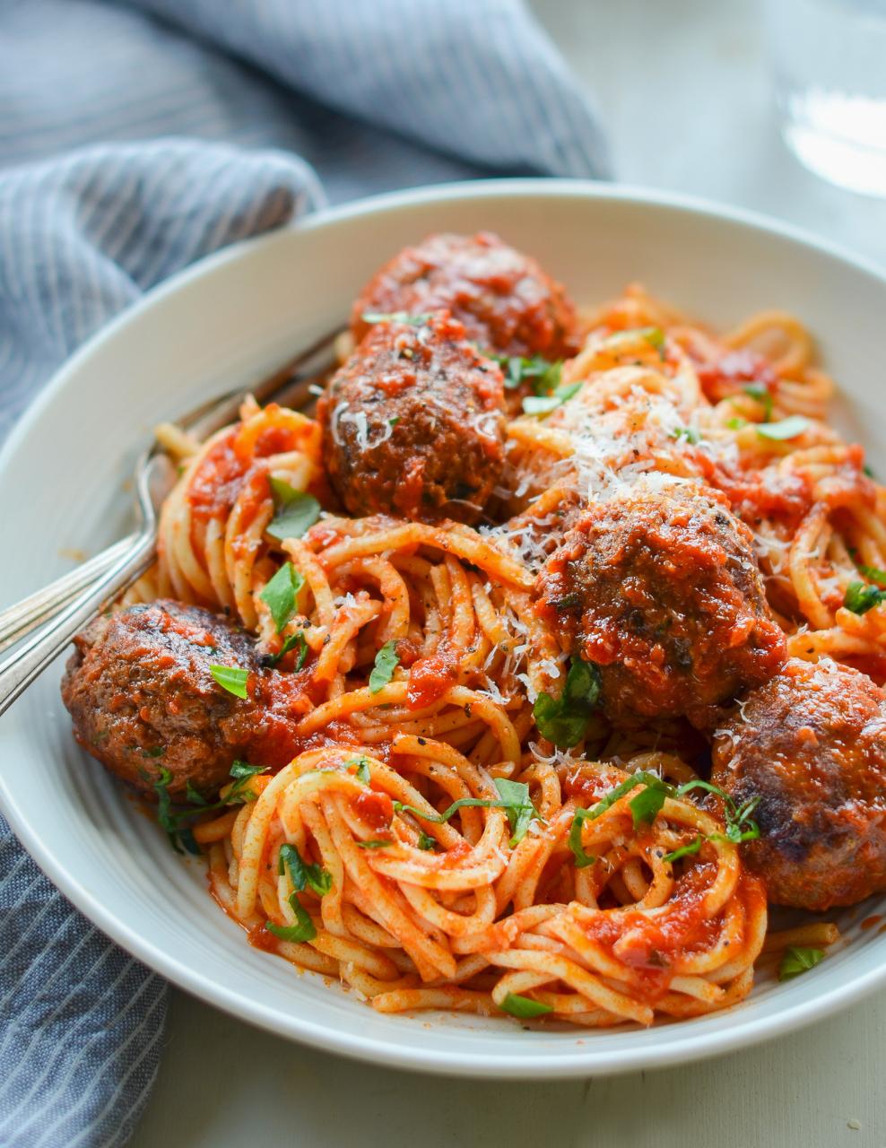 Spaghetti and Meatballs - Once Upon a Chef